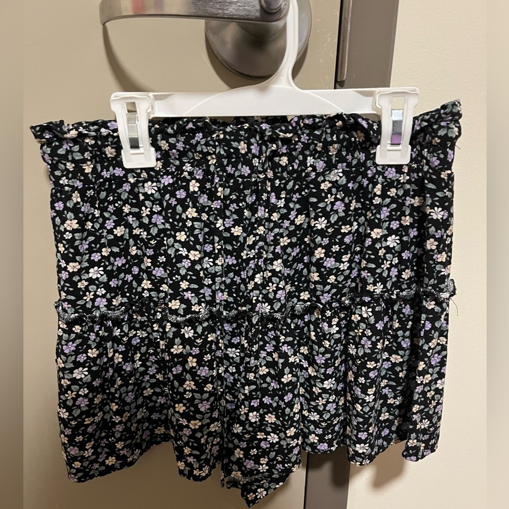 Aeropostale Floral Mini Skirt